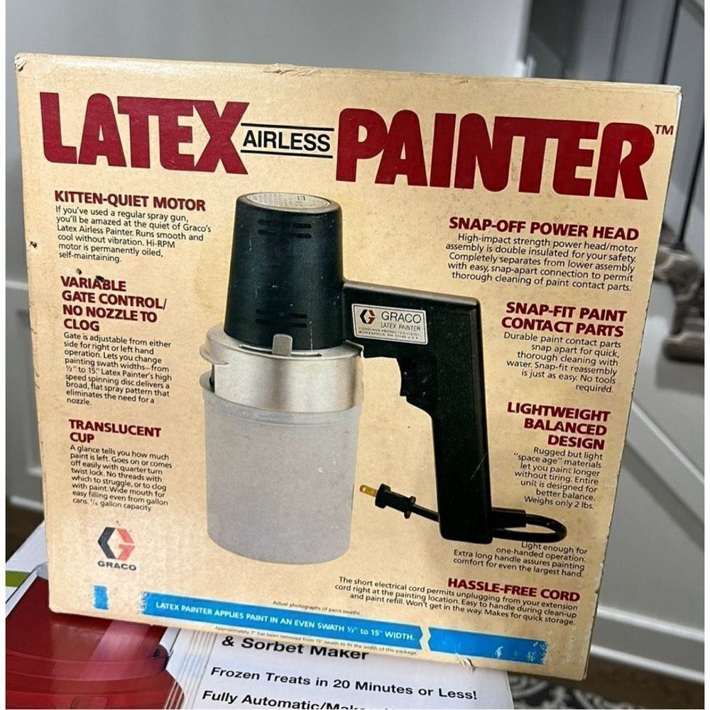 Brand new vintage graco latex airless painter 226-760